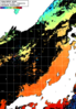 NOAA人工衛星画像:日本海, 1日合成画像(2024/10/21UTC)