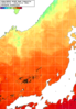 NOAA人工衛星画像:日本海, 1週間合成画像(2024/10/15～2024/10/21UTC)