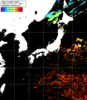 NOAA人工衛星画像:日本全域, パス=20241021 23:57 UTC