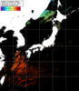 NOAA人工衛星画像:日本全域, パス=20241022 00:54 UTC