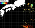 NOAA人工衛星画像:黒潮域, パス=20241022 00:42 UTC