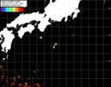 NOAA人工衛星画像:黒潮域, パス=20241022 01:38 UTC