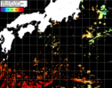 NOAA人工衛星画像:黒潮域, パス=20241022 02:22 UTC