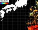 NOAA人工衛星画像:黒潮域, パス=20241022 10:34 UTC