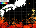 NOAA人工衛星画像:黒潮域, パス=20241022 12:13 UTC