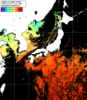 NOAA人工衛星画像:日本全域, パス=20241023 11:52 UTC