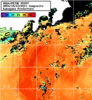 NOAA人工衛星画像:神奈川県近海, 1日合成画像(2024/10/23UTC)