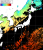 NOAA人工衛星画像:日本全域, パス=20241024 13:19 UTC
