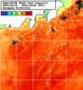 NOAA人工衛星画像:神奈川県近海, 1週間合成画像(2024/10/18～2024/10/24UTC)