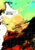 NOAA人工衛星画像:親潮域, 1日合成画像(2024/10/24UTC)
