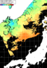 NOAA人工衛星画像:日本海, パス=20241024 10:56 UTC