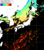 NOAA人工衛星画像:日本全域, パス=20241025 01:00 UTC