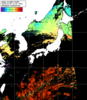 NOAA人工衛星画像:日本全域, パス=20241025 12:24 UTC