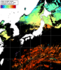 NOAA人工衛星画像:日本全域, パス=20241025 13:06 UTC