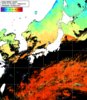 NOAA人工衛星画像:日本全域, 1日合成画像(2024/10/25UTC)