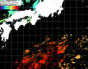 NOAA人工衛星画像:黒潮域, パス=20241025 01:00 UTC