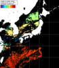 NOAA人工衛星画像:日本全域, パス=20241026 12:31 UTC