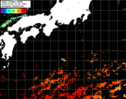 NOAA人工衛星画像:黒潮域, パス=20241026 00:48 UTC