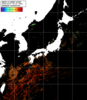 NOAA人工衛星画像:日本全域, パス=20241027 00:50 UTC