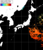 NOAA人工衛星画像:日本全域, パス=20241027 10:30 UTC