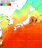 NOAA人工衛星画像:日本全域, 1週間合成画像(2024/10/21～2024/10/27UTC)