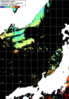 NOAA人工衛星画像:日本海, 1日合成画像(2024/10/27UTC)