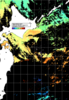 NOAA人工衛星画像:親潮域, 1日合成画像(2024/10/28UTC)
