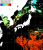 NOAA人工衛星画像:日本全域, パス=20241029 11:27 UTC