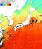 NOAA人工衛星画像:日本全域, 1週間合成画像(2024/10/23～2024/10/29UTC)