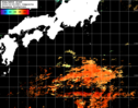 NOAA人工衛星画像:黒潮域, 1日合成画像(2024/10/29UTC)