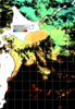 NOAA人工衛星画像:親潮域, 1日合成画像(2024/10/29UTC)
