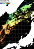 NOAA人工衛星画像:日本海, パス=20241029 11:27 UTC