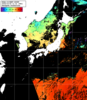 NOAA人工衛星画像:日本全域, パス=20241030 11:21 UTC