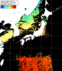 NOAA人工衛星画像:日本全域, パス=20241030 13:44 UTC