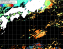 NOAA人工衛星画像:黒潮域, 1日合成画像(2024/10/30UTC)