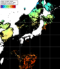 NOAA人工衛星画像:日本全域, パス=20241031 01:27 UTC