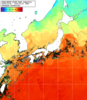 NOAA人工衛星画像:日本全域, 1週間合成画像(2024/10/25～2024/10/31UTC)