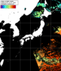 NOAA人工衛星画像:日本全域, パス=20241101 10:57 UTC