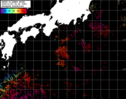 NOAA人工衛星画像:黒潮域, パス=20241101 00:46 UTC