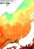 NOAA人工衛星画像:日本海, 1週間合成画像(2024/10/26～2024/11/01UTC)