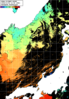NOAA人工衛星画像:日本海, パス=20241102 13:06 UTC