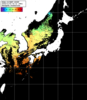 NOAA人工衛星画像:日本全域, パス=20241103 03:12 UTC