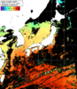 NOAA人工衛星画像:日本全域, パス=20241103 12:12 UTC