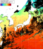 NOAA人工衛星画像:日本全域, 1日合成画像(2024/11/03UTC)