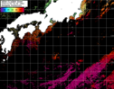 NOAA人工衛星画像:黒潮域, パス=20241103 00:05 UTC