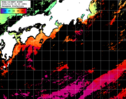 NOAA人工衛星画像:黒潮域, パス=20241103 01:30 UTC