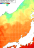 NOAA人工衛星画像:日本海, 1週間合成画像(2024/10/28～2024/11/03UTC)