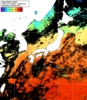 NOAA人工衛星画像:日本全域, 1日合成画像(2024/11/04UTC)