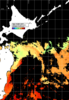 NOAA人工衛星画像:親潮域, パス=20241104 00:36 UTC