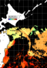 NOAA人工衛星画像:親潮域, パス=20241104 01:18 UTC